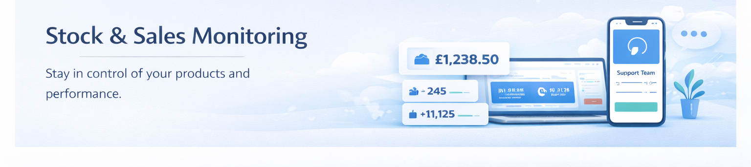 Stock and Sales Monitoring - Web2ePOS